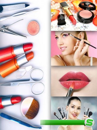 Салон красоты - косметика, парфюмерия, макияж (подборка изображений)
