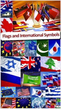 Флаги, знамена - Коллекция растровых изображений