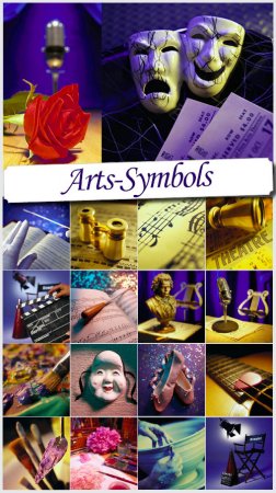 Символы искусства - Набор растровых изображений