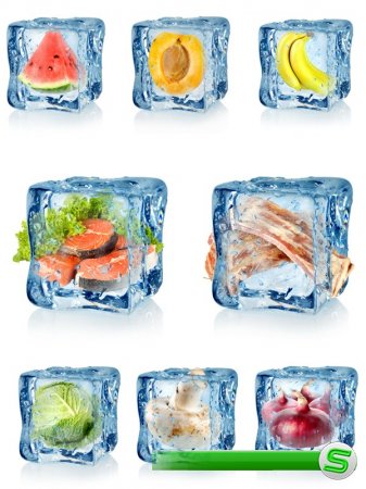 Замороженные продукты (рыба, мясо, овощи, фрукты)