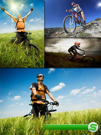 Люди на велосипедах, Велоспорт (подборка изображений)