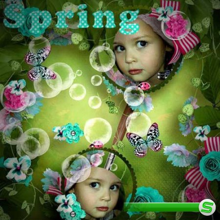 Весенний скрап-набор - Красочная весна 