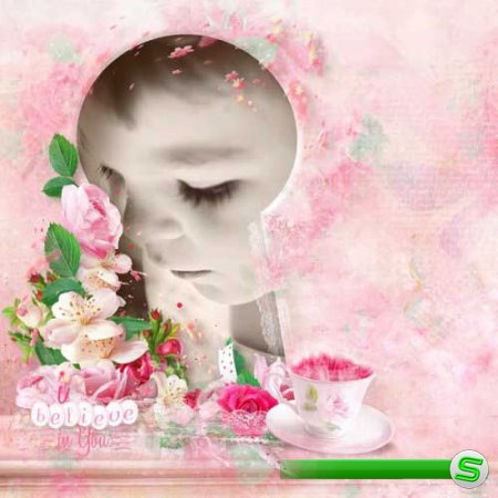 Романтический скрап-набор - Pink'N'Roses 