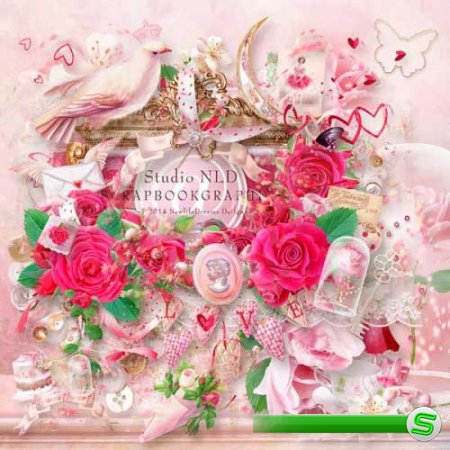 Романтический скрап-набор - Pink'N'Roses 