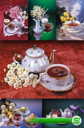 Фото - натюрморт: Чай и Цветы
