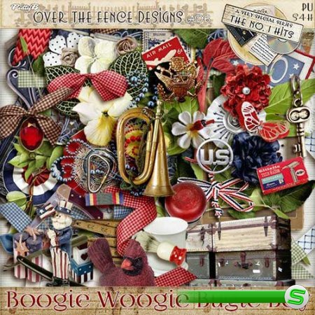 Винтажный скрап-набор - Boogie Woogie Bugle Boy 