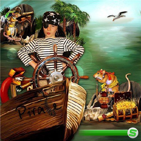 На борту пираты - Скрап подборка