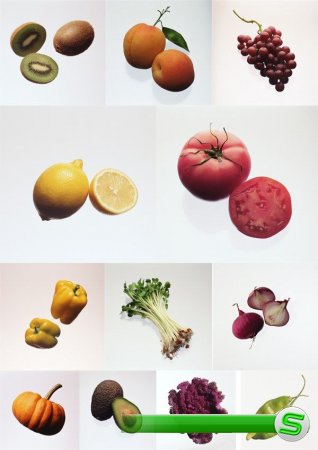 Продукты питания: Овощи и фрукты (подборка)