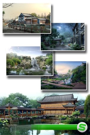Китайские архитектурные концепты (подборка изображений)