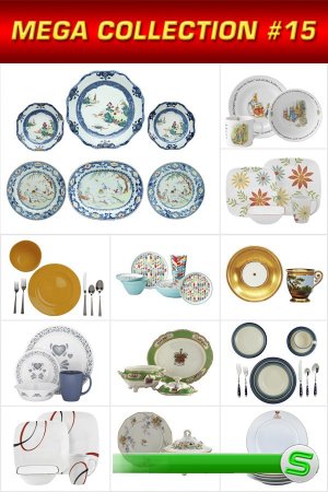 Мега коллекция №15: Набор посуды