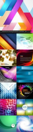 Bright colorful abstract backgrounds vector - 67