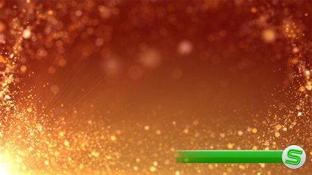 Golden particle background