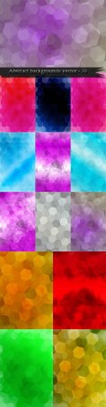 Bright colorful abstract backgrounds vector - 70