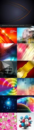 Bright colorful abstract backgrounds vector - 72