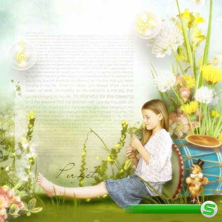 Весенний скрап-набор - Симфония весны