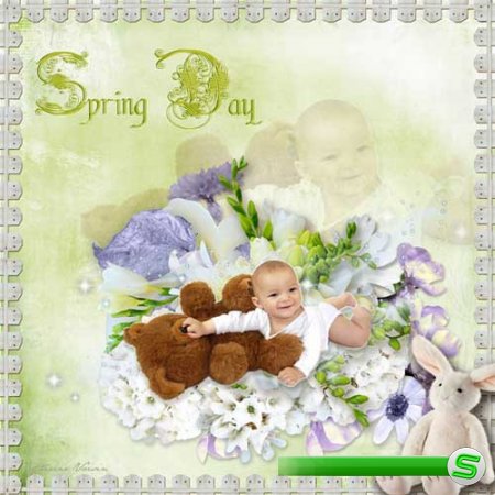 Весенний скрап-набор - Spring is there