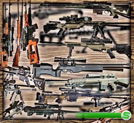 Клиапрты на прозрачном фоне - Снайперские винтовки